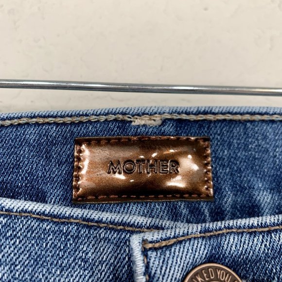 MOTHER The Stunner Ankle Fray in So Long - Picture 6 of 14